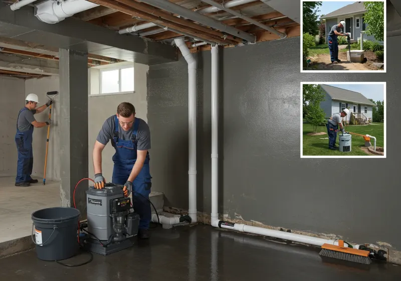 Basement Waterproofing and Flood Prevention process in New Market, AL